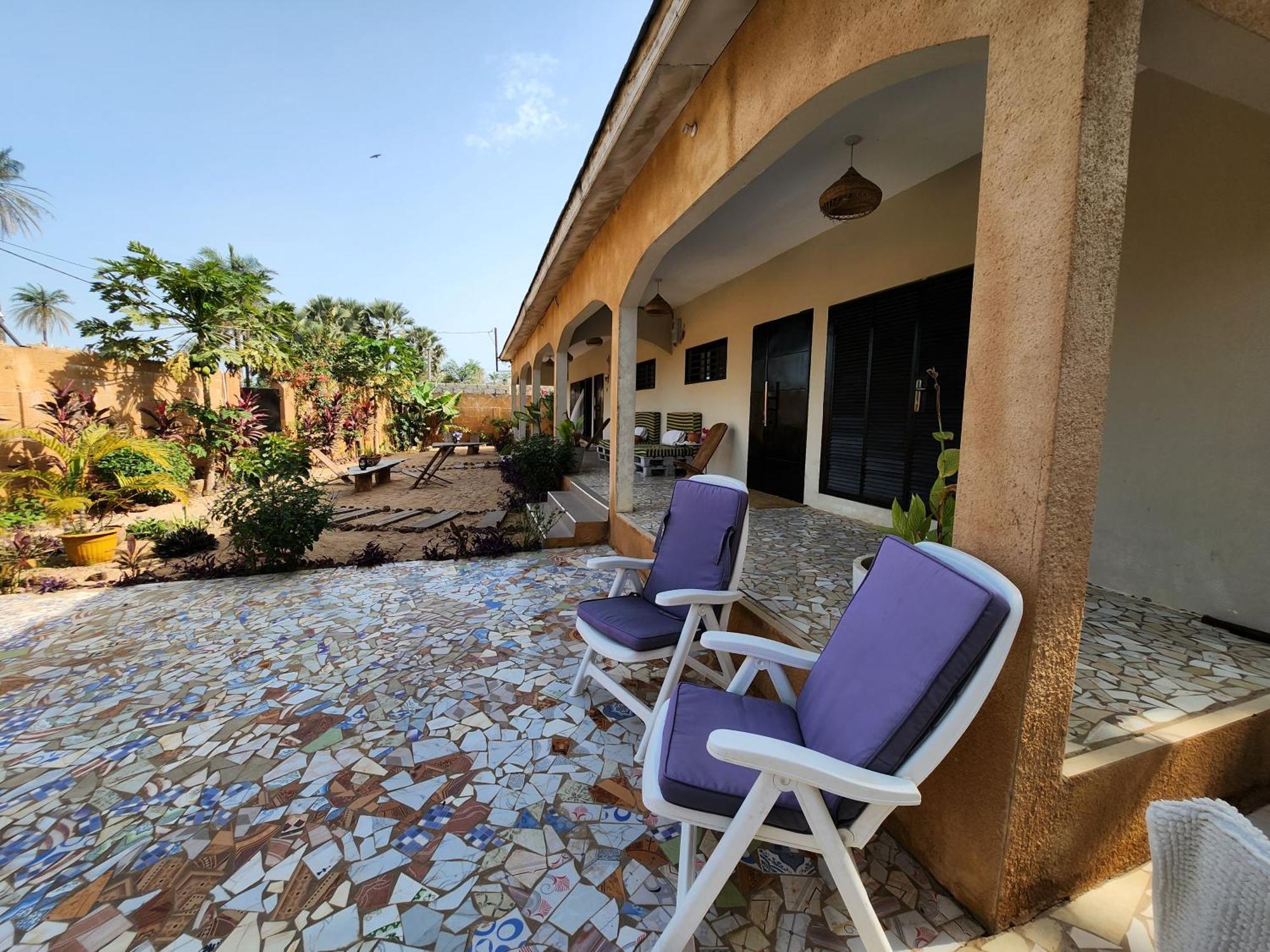 Pombo Kunda Villa Sanyang Bagian luar foto